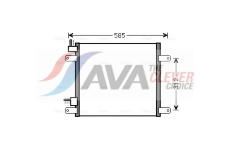 Kondenzátor, klimatizace AVA Clever Choice DF5042