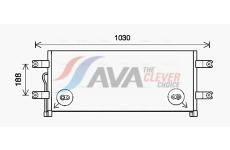Kondenzátor, klimatizace AVA Clever Choice ME5293