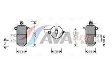 Susarna, klimatizace AVA Clever Choice VLD032