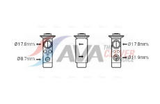 Expanzní ventil, klimatizace AVA Clever Choice ME1273