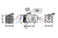 Kompresor, klimatizace AVA Clever Choice DFAK026