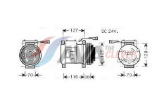 Kompresor, klimatizace AVA Clever Choice IVAK073