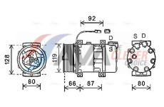 Kompresor, klimatizace AVA Clever Choice SCAK040