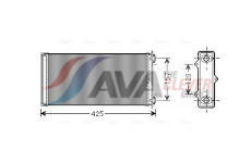 Výměník tepla, vnitřní vytápění AVA Clever Choice DF6037