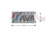 Výměník tepla, vnitřní vytápění AVA Clever Choice DF6036