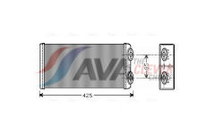 Výměník tepla, vnitřní vytápění AVA Clever Choice MNA6029