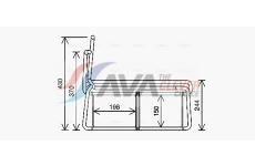 Výměník tepla, vnitřní vytápění AVA Clever Choice SC6048