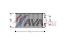 Výměník tepla, vnitřní vytápění AVA Clever Choice VL6036