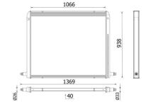 Chladič, chlazení motoru MAHLE CR 2702 000P
