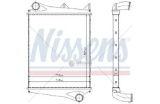 Chladič vzduchu VOLVO FH 12 (93-) 885x752x63
