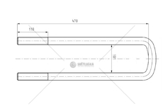 Drzak pruziny CSY AZMA-0008-A
