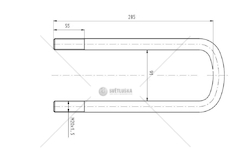 Drzak pruziny CSY K-AZME-0040-A