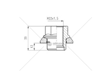 Matice kola CSY AZME-0012