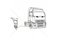 Nástupní panel COVIND COV/2FH/240