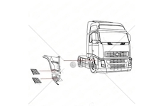 Nástupní schůdky COVIND COV/2FH/208