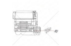 Nástupní schůdky COVIND COV/CF0/215