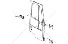 Rukojet dveri COVIND COV/060/154
