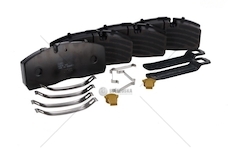 Sada brzdových destiček, kotoučová brzda HALDEX 96656