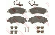 Sada brzdových destiček, kotoučová brzda TRW GDB1723