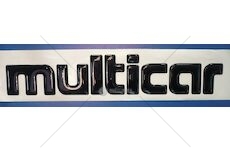 Samolepka s nápisem plastická Multicar 25
