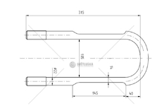 STRZEMIE RESORU SCANIA M24*3*101*320 SPL CSY K-AZSC-0028-A