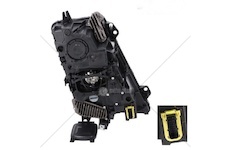 Světlomet VOLVO FH4 levý halogenový chromovaný DEPO 773-1149LMLDEM1