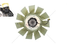 Větrák, chlazení motoru MAHLE CFF 635 000P