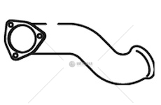 Výfuková trubka DINEX DIN21181