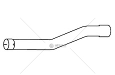 Výfuková trubka DINEX DIN21246