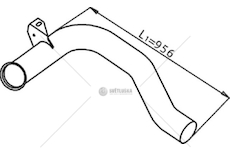 Výfuková trubka DINEX DIN22159