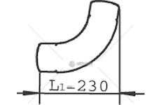 Výfuková trubka DINEX DIN47684