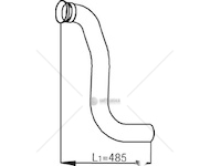 Výfuková trubka DINEX DIN53277