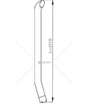 Výfuková trubka DINEX DIN53707