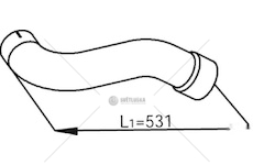 Výfuková trubka DINEX DIN54203