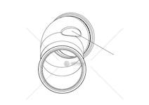 Výfuková trubka DINEX DIN68088