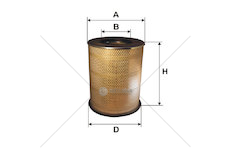 Vzduchový filtr WIX FILTERS 93151E