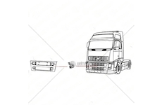 Závěs, kapota motoru COVIND COV/2FH/149